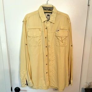 Dakota Grizzly fishing shirt with upper mesh back - Men's XL